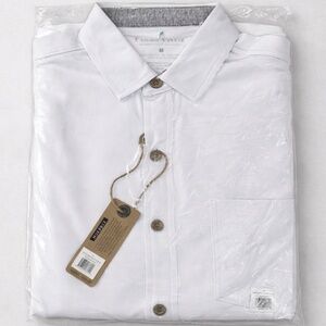 Tailor Vintage Men’s White Button Down Dress Shirt | Medium | Brand New w/ Tags